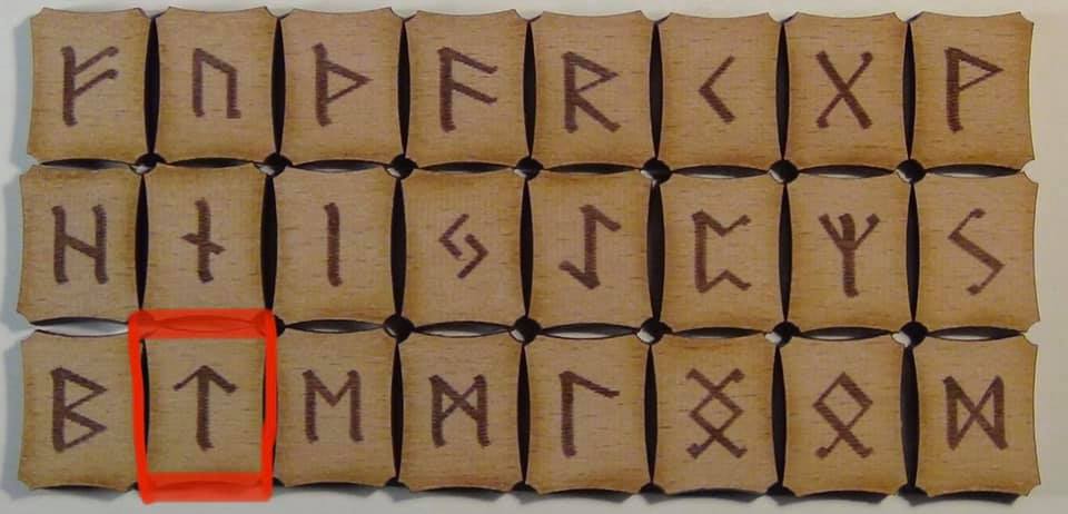 Руна Тейваз-Tiwaz